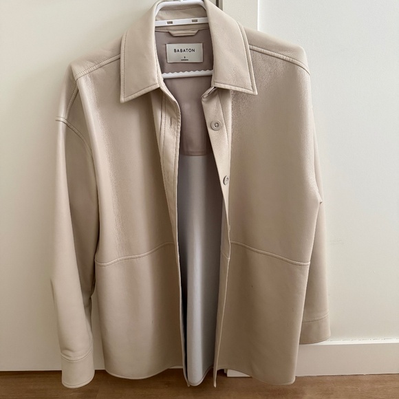 Babaton Jackets & Blazers - Babaton Pelli Shirt Jacket Size S